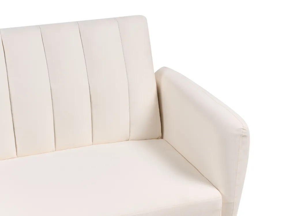 Sofa Bed 3 Seater VIMMERBY Fabric Light Beige_900026