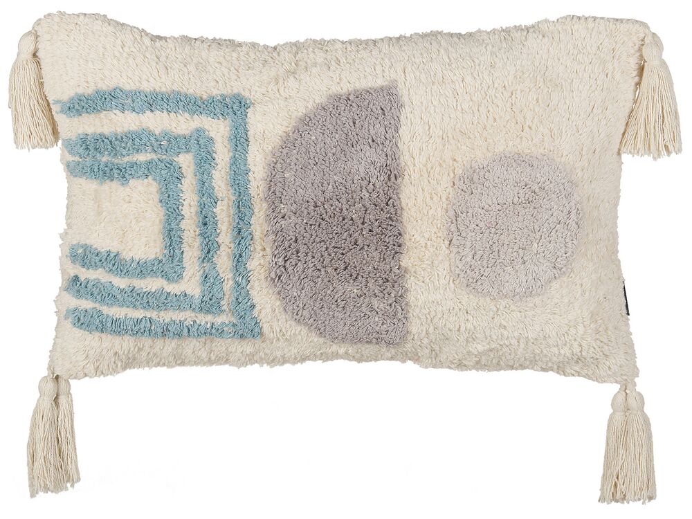 Throw Cushion CASSIOPE 30 x 50 cm Multicolour Abstract Pattern
