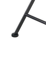 Set de 2 scaune de grădină ADRANO Pliabil Metal efect terrazzo Portocaliu_1021733
