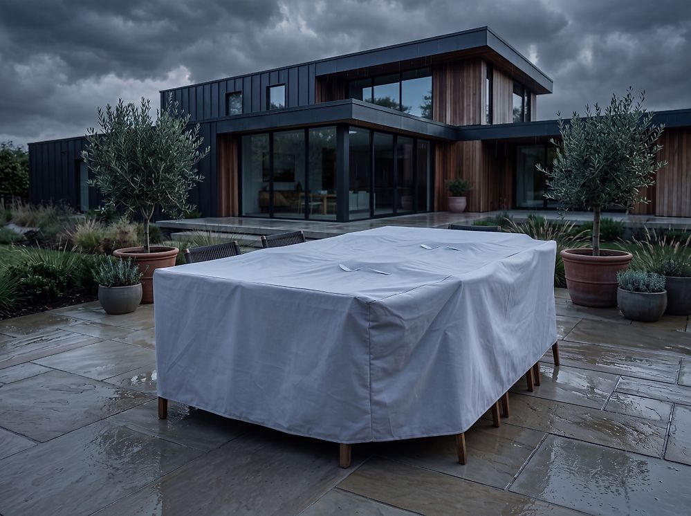 Bâche de protection CHUVA 120 cm 90 cm 65 cm Gris