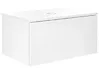 Wall Mounted Vanity Unit ALZIRA 80 cm White