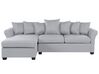 Right Hand Corner Sofa Light Grey VIKNA_786591