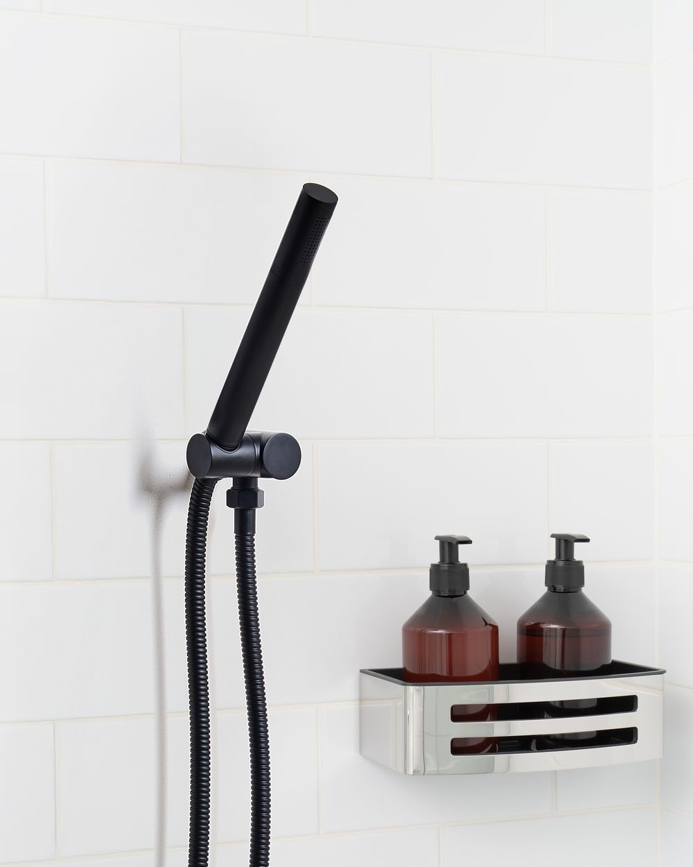 Pommeau de douche MARFAU Laiton Noir