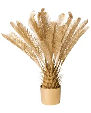 Artificial Plant ARECA PALM TREE 70 cm Gold_1028464