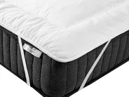 Polyester Mattress Topper AIZKORRI 140 x 200 cm (EU Double)_687247