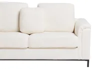 Corner Sofa 4 Seater OSLO Boucle White Right Hand_946748