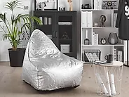 Sitzsackbezug DROP 63 cm 75 cm Silber_1169224