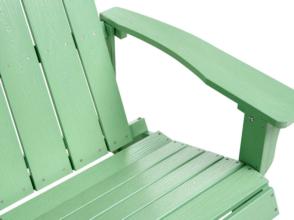 Ławka ogrodowa ADIRONDACK 125 cm Jasnozielony_1011796