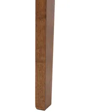 Set di 2 sedie da pranzo HOUSTON Legno Marrone_1124126