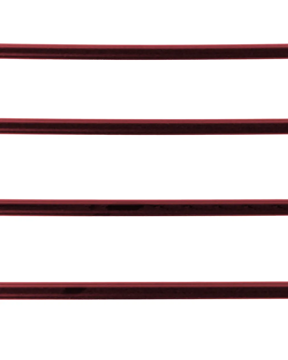 Set of 2 Garden Chairs PISTOIA Metal Red_1049392