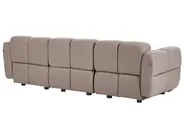 Sofa modułowa dla 3 osób MAKSABERG Beżowoszary_1136391