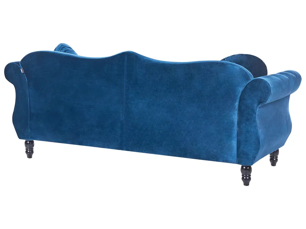 Divano 3 posti SKIEN Velluto Blu marino_743163
