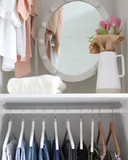 Dressing Table Mirror LED ROSTRENEN White_798256