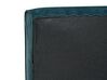 Set divani in velluto blu navy 5 posti MAURA Set divani in velluto blu navy 5 posti MAURA
