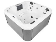 Vasca idromassaggio da esterno con LED AMARILLA Grigio_1082106