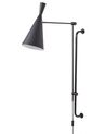 Metal Wall Lamp Black MARISA_883609