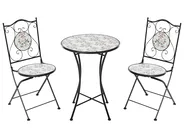 Bistro Set COLLIO Metal Black_1066074