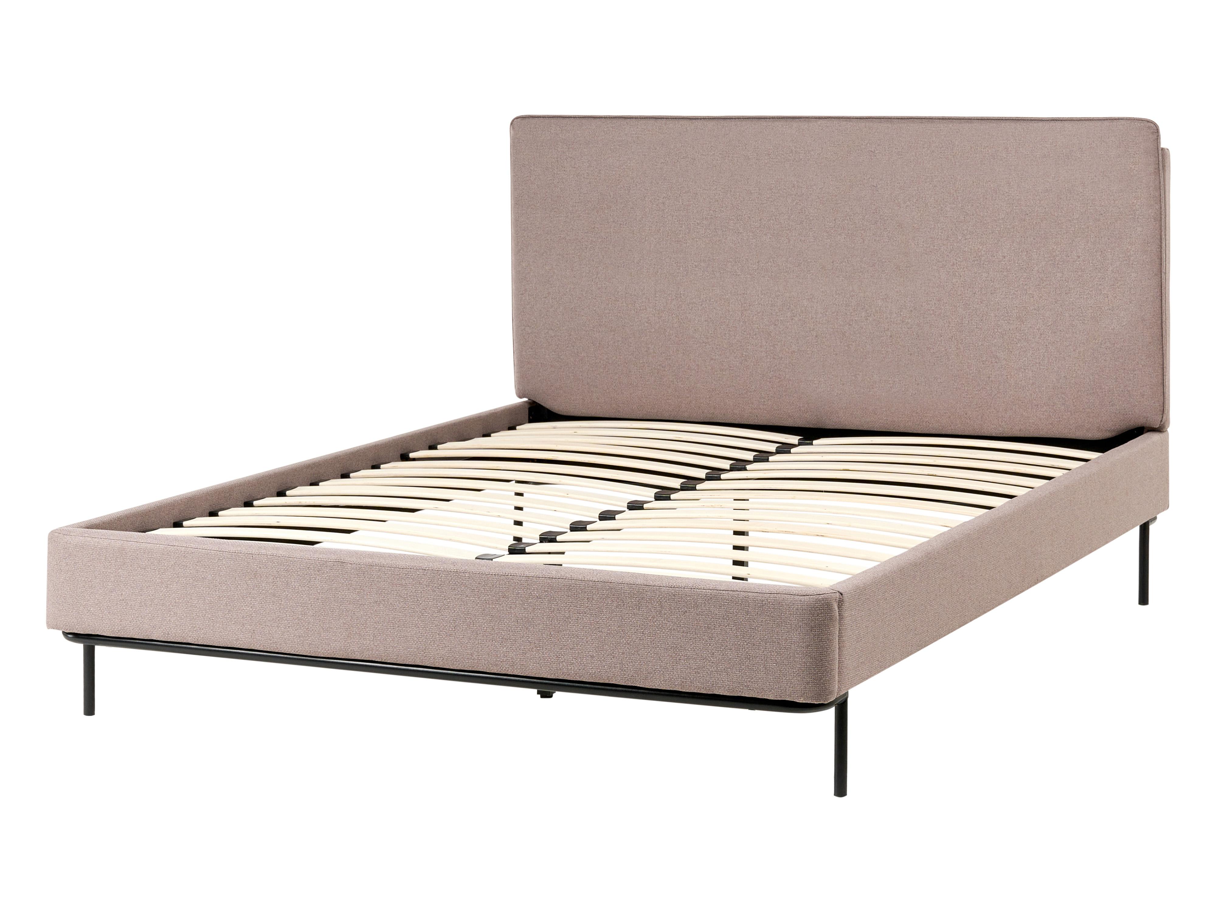 Letto Tessuto CORIO 140 x 200 cm Tortora_1010337