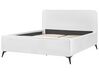 Boucle EU King Size Bed Off-White VALOGNES_930559