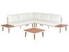 Loungegrupp 5-sits off-white CORATO_920241