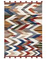 Wool Kilim Area Rug 200 x 300 cm Multicolour KANAKERAVAN_859675