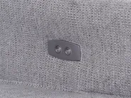 Electric Recliner Sofa 2 Seater NUKARI Fabric Grey_999353