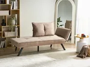 Right-Hand Chaise Longue ROCAMADOUR Fabric Taupe_1029184