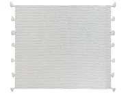 Narzuta na łóżko MODAR Bawełna 200 x 220 cm Złamana biel_917878