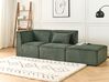 Jumbo Cord Ottoman Dark Green LEMVIG_876518