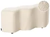 Upholstered Bench LITTLETON Boucle Off-White