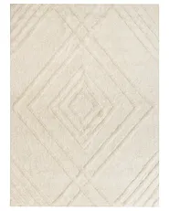 Tapis enfant ZIRO  Beige clair 160 x 230 cm Coton_1155217