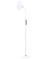 Lampada da terra a LED CASSIOPEIA con dimmer Metallo Bianco_855412
