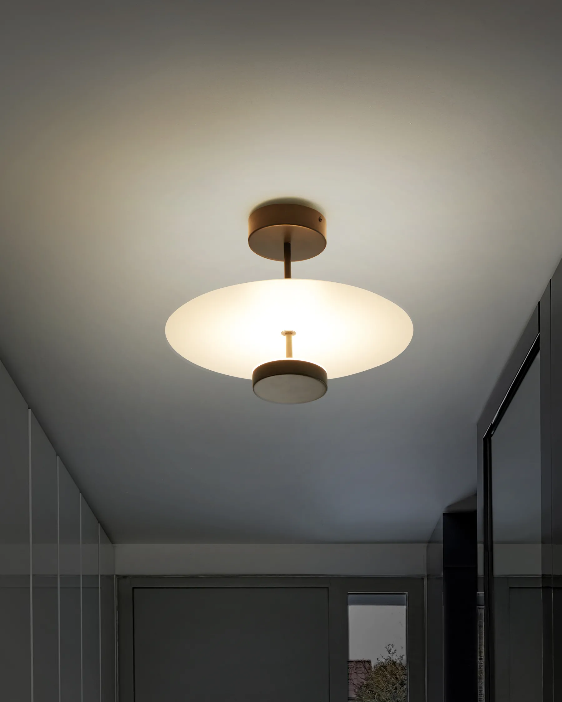 Lampadario a LED AFRAM Metallo Nero_919201