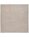 Faux Fur Rug ONTAKE Beige 160 x 160 cm