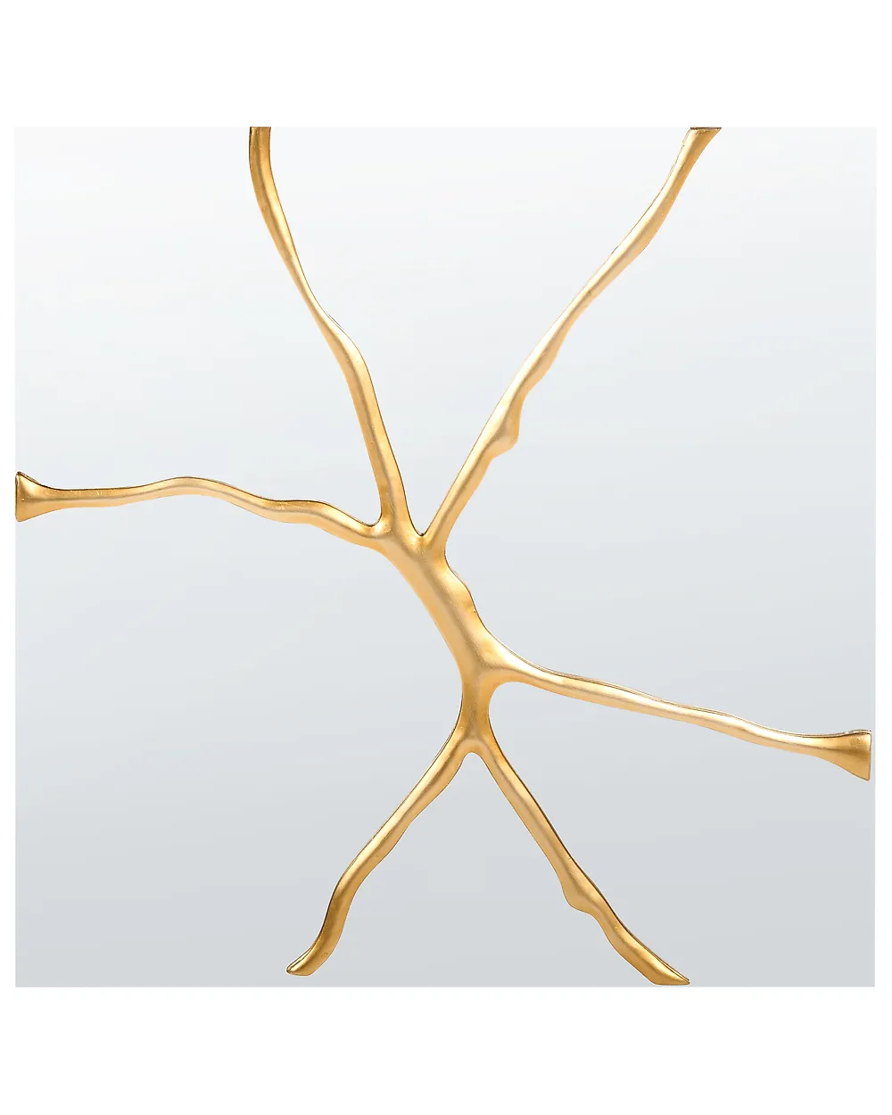 Lustro ścienne COOLE 80 cm x 80 cm Złoty