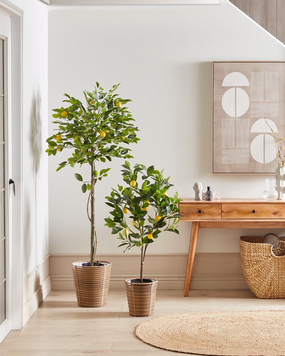 Kunstpflanze LEMON TREE 156 cm Grün