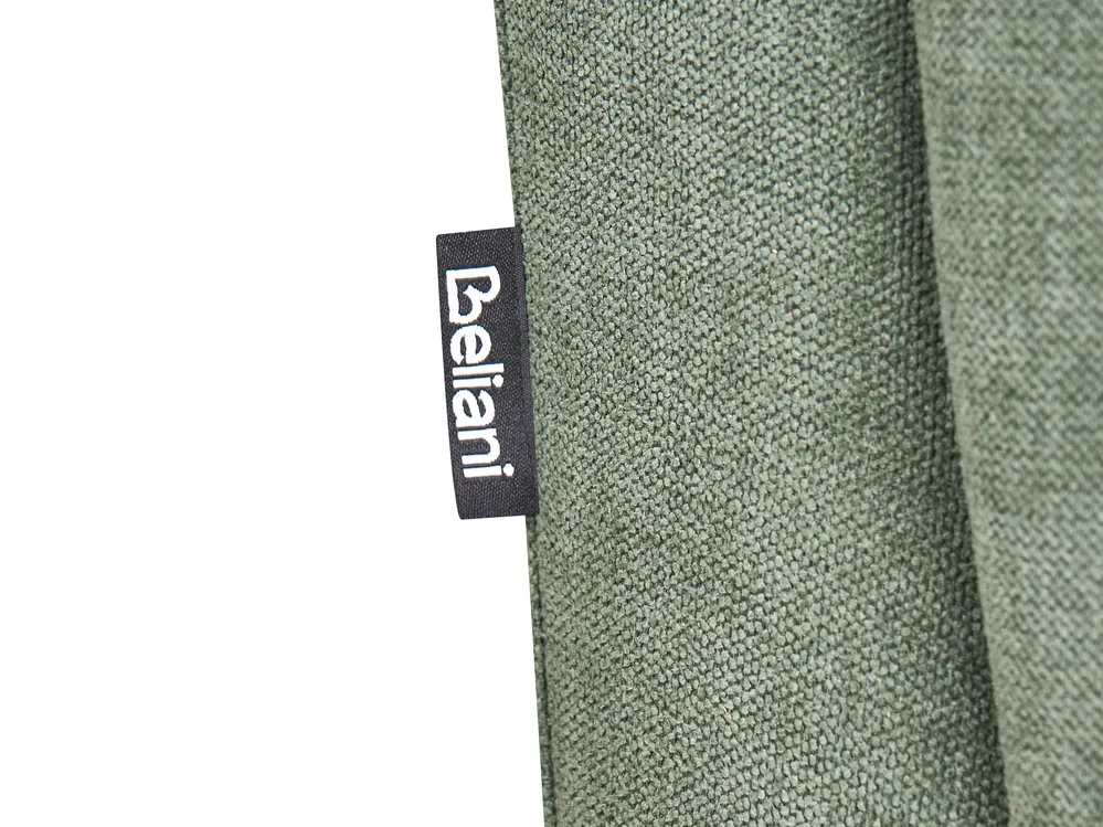 Sofa 2 Seater HABO with Ottoman Fabric Green_1076907