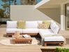 5 Seater Modular Garden Corner Sofa Set White SANZA_936211