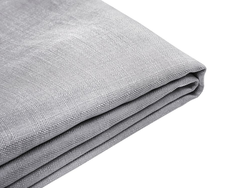 Capa de estrutura de cama FITOU 120 x 200 cm Cinzento claro