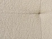 Bett mit Lattenrost Bouclé SOULISSE 120 x 200 cm Beige_1129781
