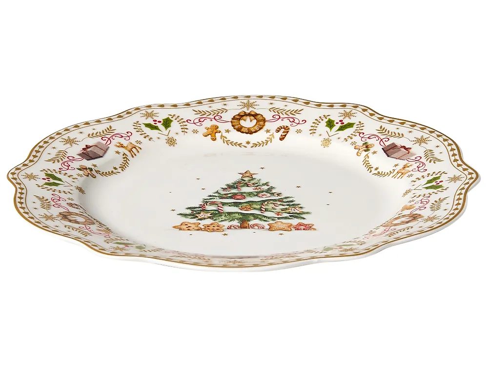 Zastawa stołowa 20-częściowa CARDAMOM Porcelana Biały_1191795