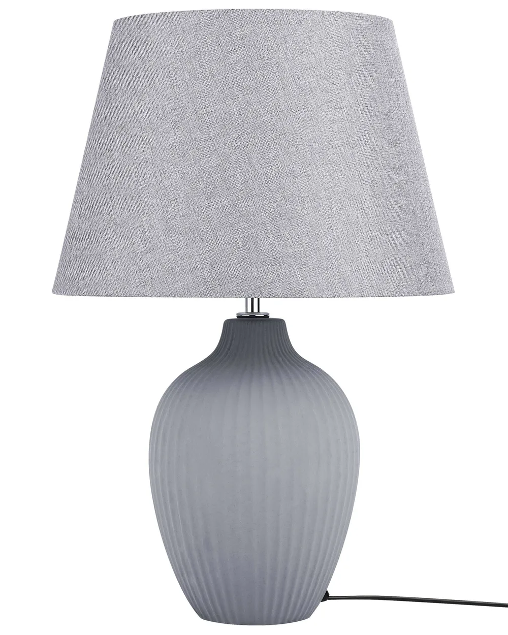 Table Lamp FERGUS Ceramic Grey_877533