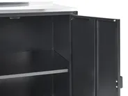 Szafka kuchenna ogrodowa VILAMA Czarny Metal_872447