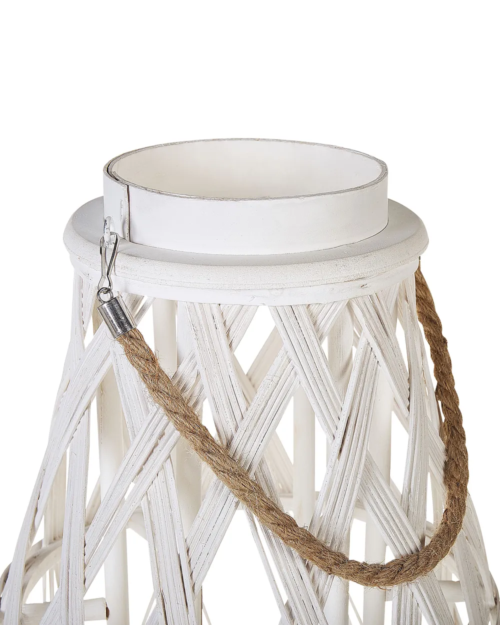 Lampion TONGA 56 cm Bambus Biały_791664