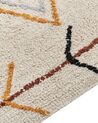 Bavlněný koberec 140 x 200 cm béžový BOLAY_839811