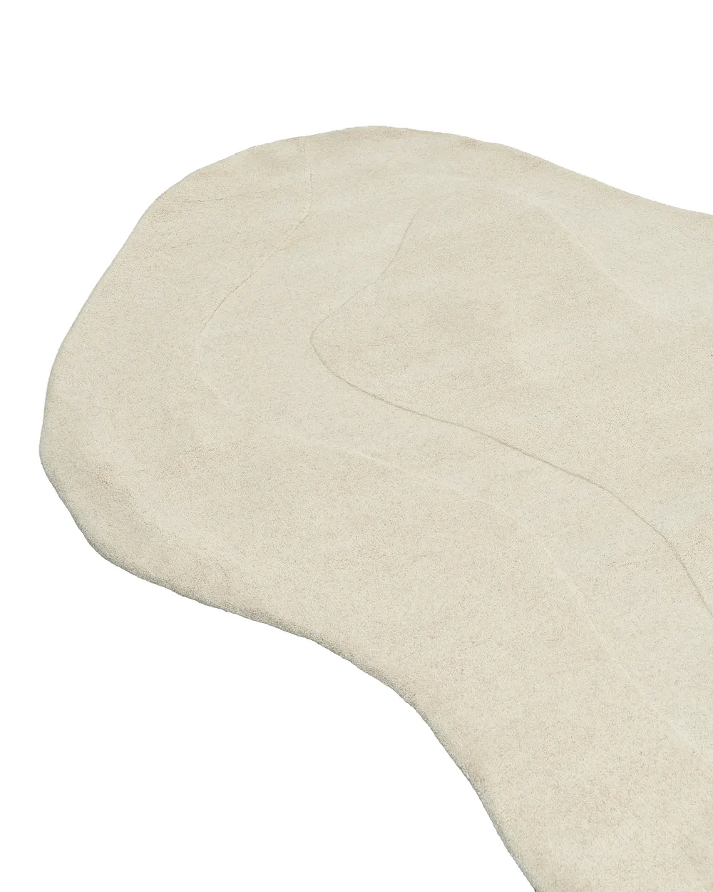 Rug NEVANA Off-White 160 x 230 cm Wool_1131605