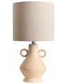 Lampa stołowa KERULEN Ceramika Beżowy