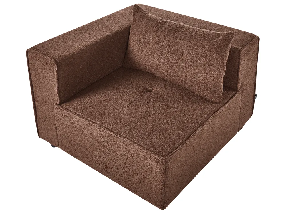 Modulo Angolare AXEBO Bouclé Marrone_1075769