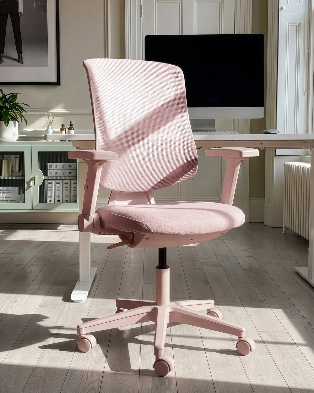 Office Chair SERO Fabric Pink_1093993