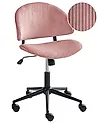 Office Chair KIANA Corduroy Pink